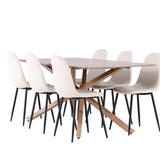 Jídelní stůl Piazza s jídelní židlí Polar