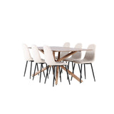 Jídelní stůl Piazza s jídelní židlí Polar