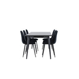 Jídelní stůl Ellis s jídelní židlí Polar