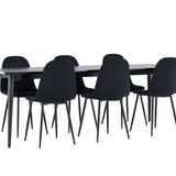 Jídelní stůl Ellis s jídelní židlí Polar