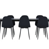 Jídelní stůl Ellis s jídelní židlí Polar