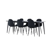 Jídelní stůl Ellis s jídelní židlí Polar