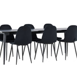 Jídelní stůl Ellis s jídelní židlí Polar