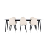 Jídelní stůl Ellis s jídelní židlí Polar