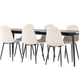 Jídelní stůl Ellis s jídelní židlí Polar