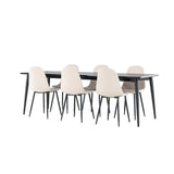 Jídelní stůl Ellis s jídelní židlí Polar