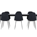 Jídelní stůl Ellis s jídelní židlí Polar