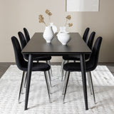 Jídelní stůl Ellis s jídelní židlí Polar