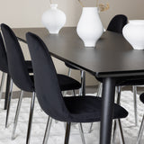 Jídelní stůl Ellis s jídelní židlí Polar