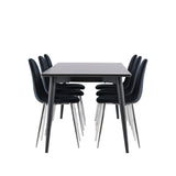 Jídelní stůl Ellis s jídelní židlí Polar