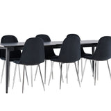 Jídelní stůl Ellis s jídelní židlí Polar