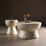 Odkládací stolek, Sandön, světle šedá,