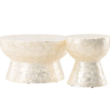 Odkládací stolek, Sandön, světle šedá,