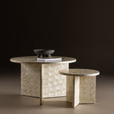 Odkládací stolek, Smögen, světle šedá,