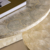 Odkládací stolek, Smögen, světle šedá,