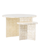 Odkládací stolek, Smögen, světle šedá,