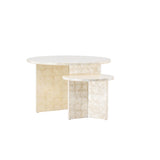 Odkládací stolek, Smögen, světle šedá,