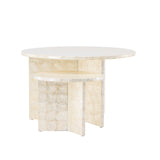 Odkládací stolek, Smögen, světle šedá,