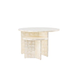 Odkládací stolek, Smögen, světle šedá,