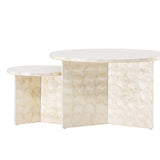 Odkládací stolek, Smögen, světle šedá,