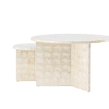 Odkládací stolek, Smögen, světle šedá,