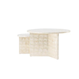 Odkládací stolek, Smögen, světle šedá,