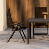 Jídelní stůl Mirko - černá + jídelní židle Levanzo - černá x 4