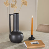 Stůl Lanzo - béžový se 4 nočními židlemi - černá / béžová