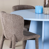 Bootcut Table - Baby Blue se 4 židlemi Astoria - Brown
