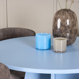 Bootcut Table - Baby Blue se 4 židlemi Astoria - Brown