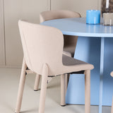 Bootcut Table - Baby Blue se 4 židlemi Astoria - Béžová