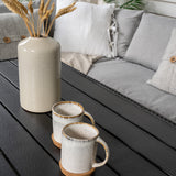 Rohová pohovka Brentwood - černá/šedá