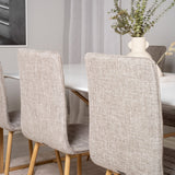 Palace Matbord - Ek-look / Vit - 240*100*H75 +Windu Lyx Ersätts med 29908-440 _6