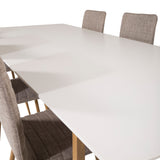 Palace Matbord - Ek-look / Vit - 240*100*H75 +Windu Lyx Ersätts med 29908-440 _6