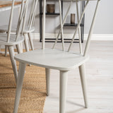 Cirebon Jídelní stůl 200*90cm - Teak / White+Mariette Pinnstol - Ljusgrå_6
