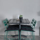 Denver 70*120 Black/Black+Lina Jídelní židle - Green_4