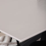 Jídelní stůl Piazza, černá šedá dýha+polární jídelní židle, černé nohy Black Velvet (ers√§tter 19902,888)_6