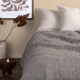 Přehoz přes postel Niki, světle šedá, 150x250