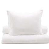 Sada ložního prádla Mila, bílá, 200x150+50x60cm