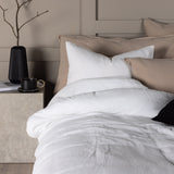 Sada ložního prádla Mila, bílá, 200x150+50x60cm