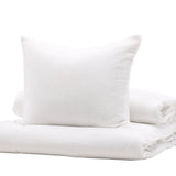 Sada ložního prádla Mila, bílá, 200x150+50x60cm