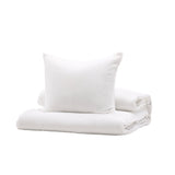 Sada ložního prádla Mila, bílá, 200x150+50x60cm