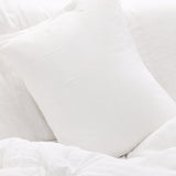 Sada ložního prádla Mila, bílá, 200x150+50x60cm