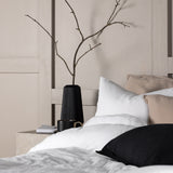 Sada ložního prádla Mila, bílá, 200x150+50x60cm