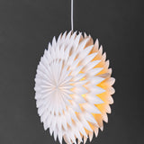 Závěsná lampa Storlien, bílá