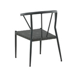 Jídelní židle, Stina, černá, 49 x 47 x 79,5