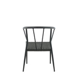 Jídelní židle, Stina, černá, 49 x 47 x 79,5