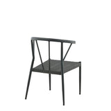 Jídelní židle, Stina, černá, 49 x 47 x 79,5