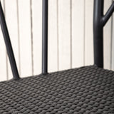 Jídelní židle, Stina, černá, 49 x 47 x 79,5