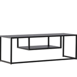 TV stolek Riverside, černý, 40x120